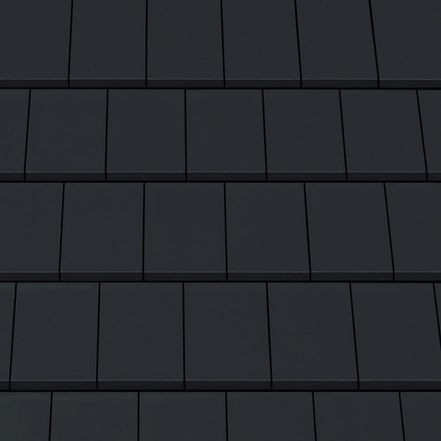 Керамическая черепица Creaton DOMINO NUANCE schwarz matt engobiert